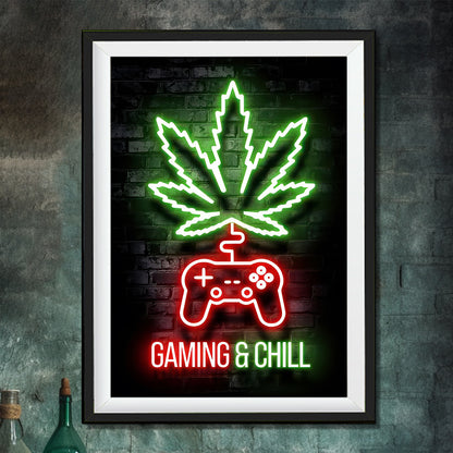 Gaming and Chill Poszter